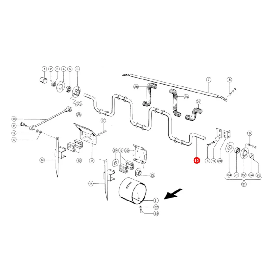 Claas - CL0006870972 - Kurbelwelle