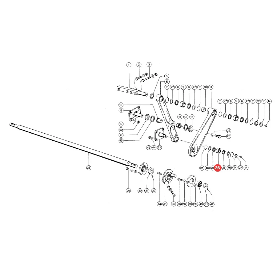 Claas - CL0007050572 - Kunststoffgleitlager