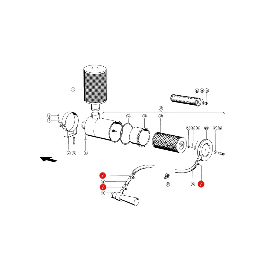 Claas - CL0007236411 - Spannband