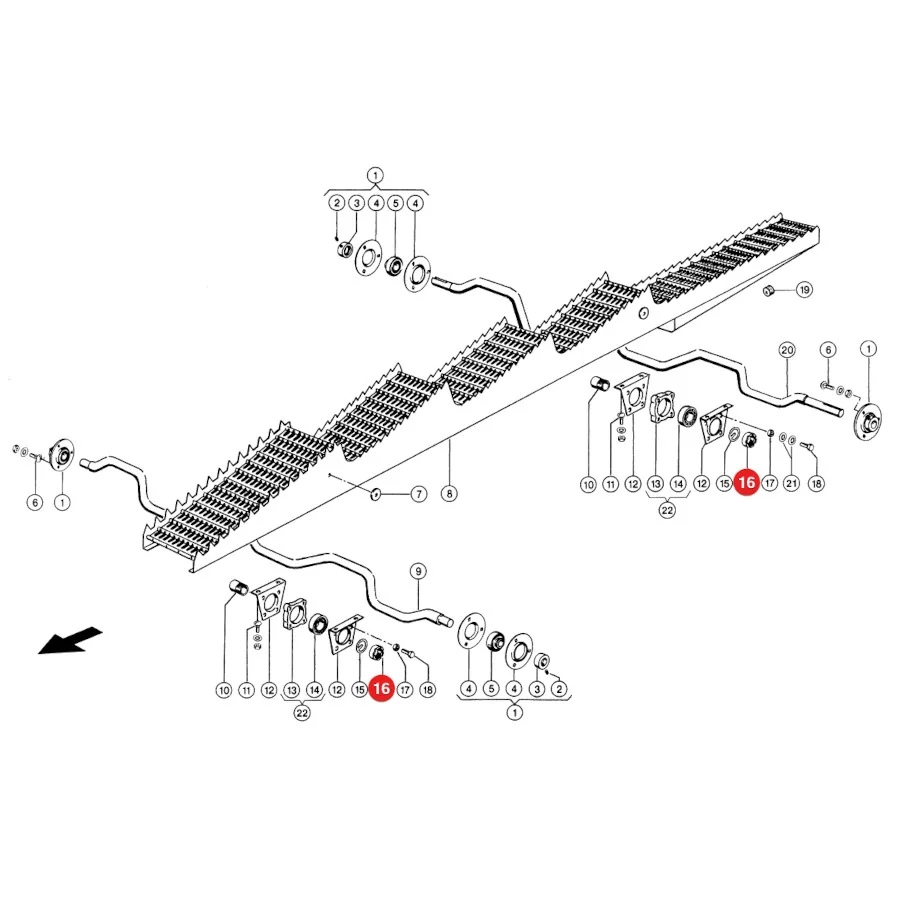 Claas - CL0007349590 - Mutter