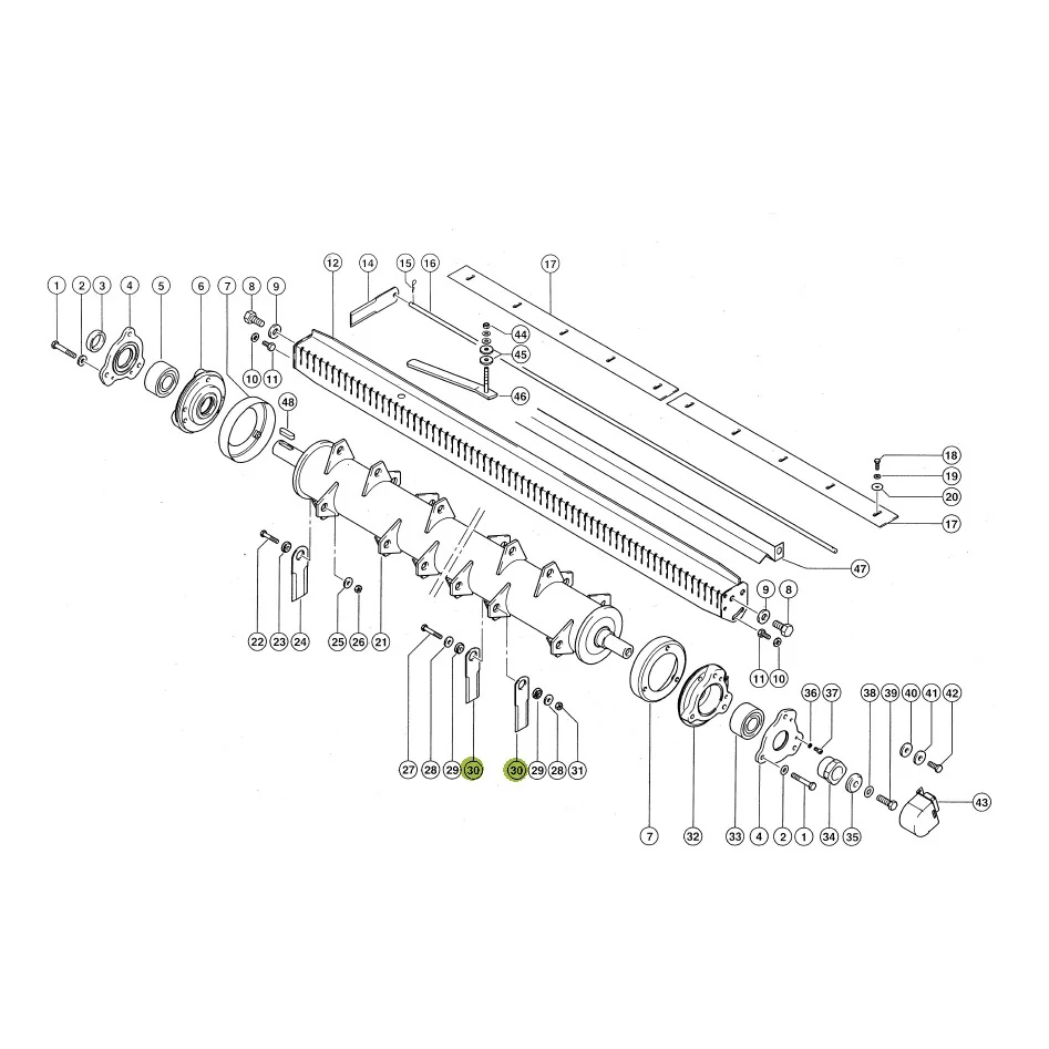 Claas - CL0007368720 - Bewegungshäckselmesser