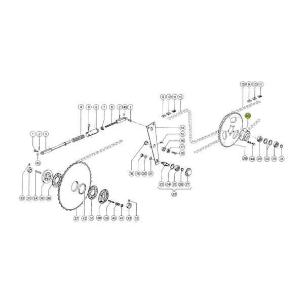 Claas - CL0007535340 - Spannrad