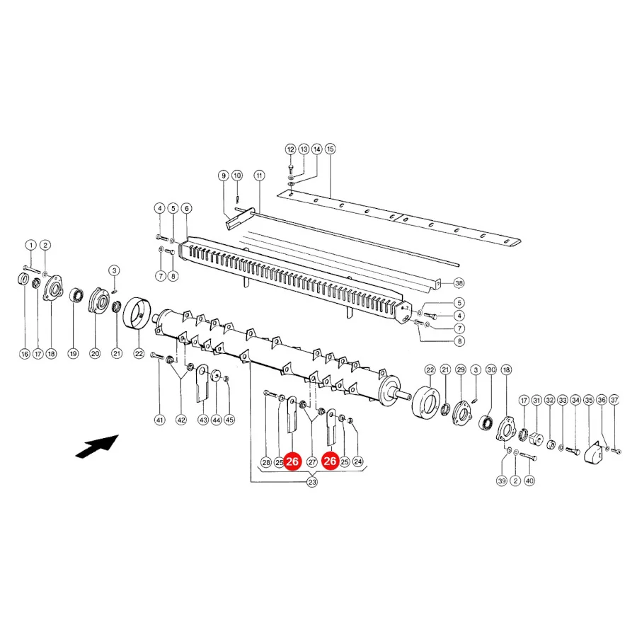 Claas - CL0007558740 - Rotormesser