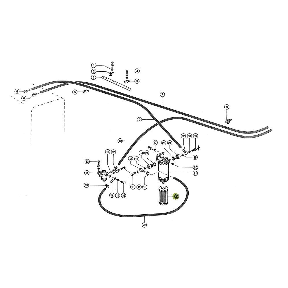 Claas - CL0007962141 - Kraftstoffabscheiderfilter