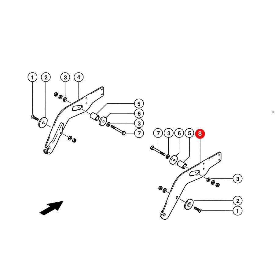 Claas - CL0007976521 - Reinigungshalterung