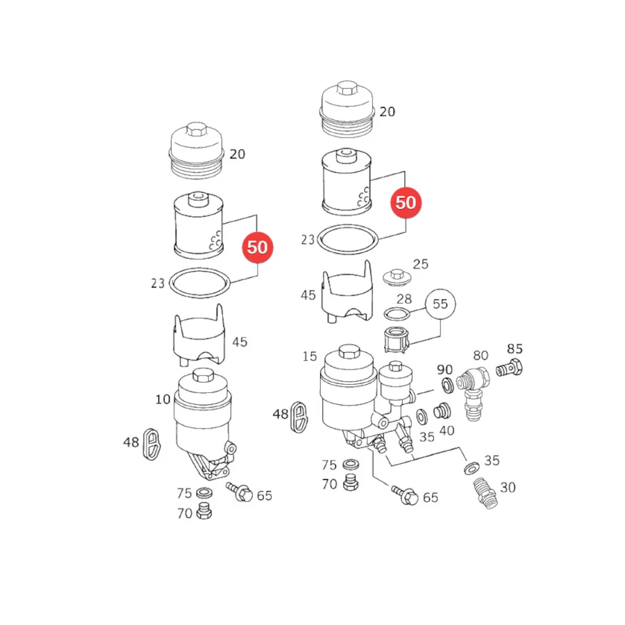 Claas - CL0007983180 - Kraftstofffilter