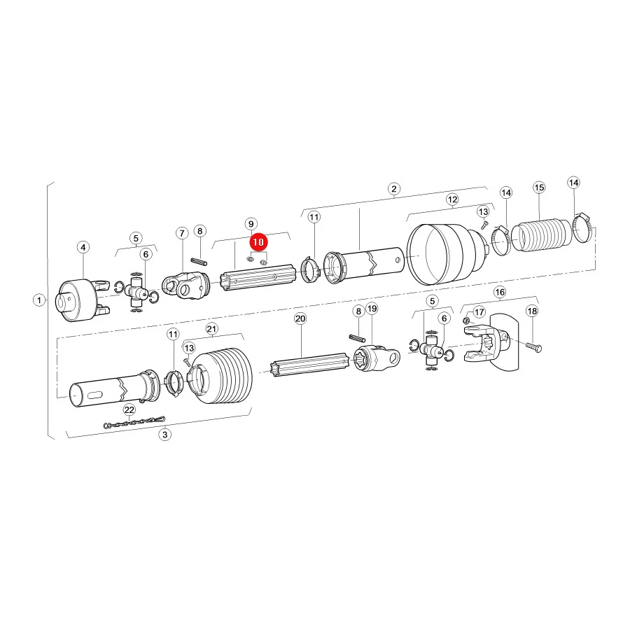 Claas - CL0008177860 - Schmiernippel