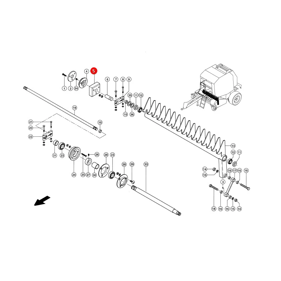 Claas - CL0008212350 - Gehäusebasis