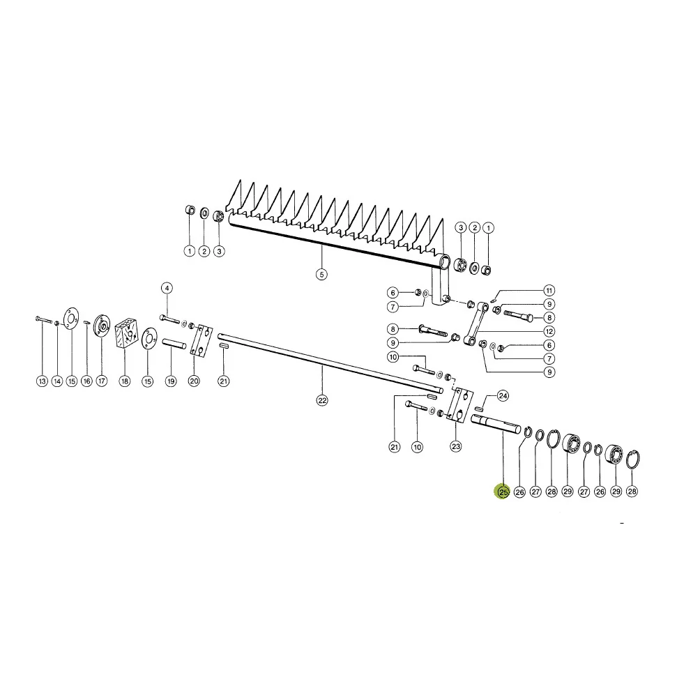 Claas - CL0008228140 - Presszuführwalze