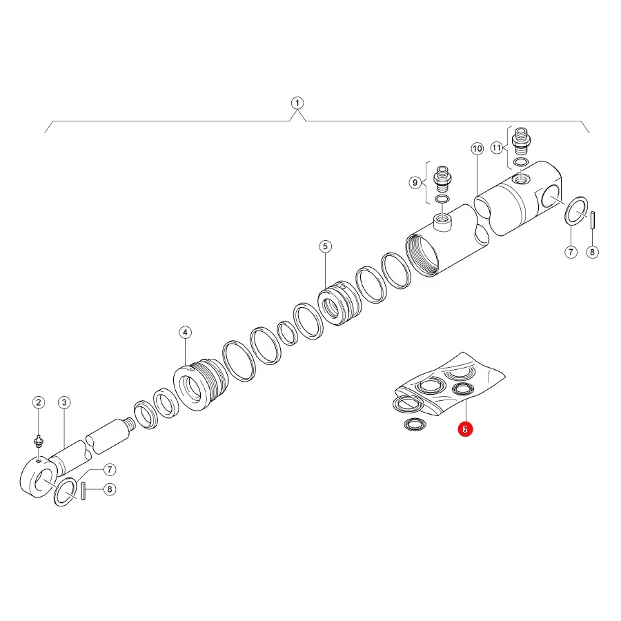 Claas - CL0008450330 - Satz Dichtringe