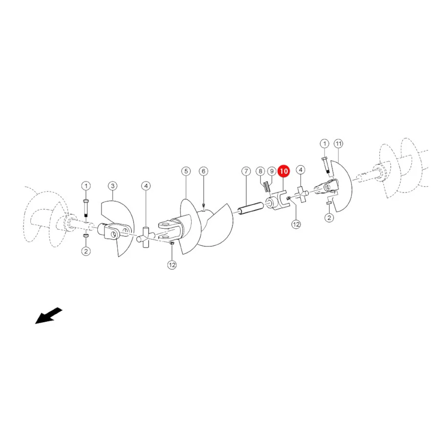 Claas - CL0009416560 - Entladegabel