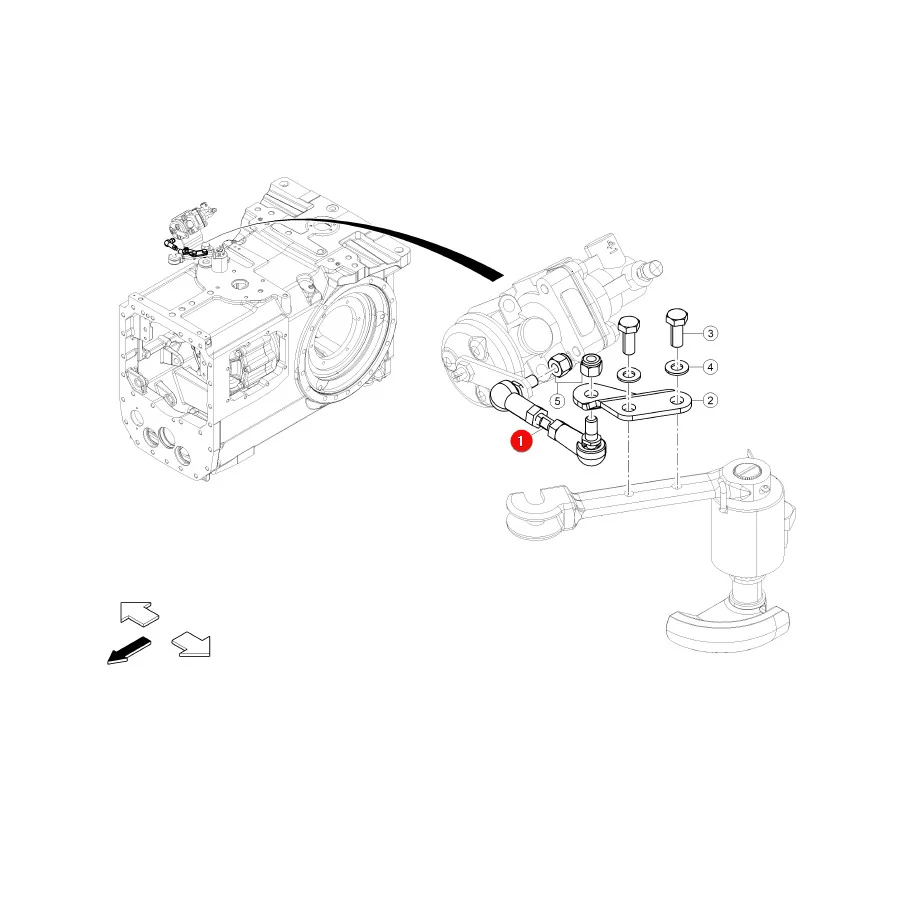 Claas - CL0011016190 - Steuerhebel