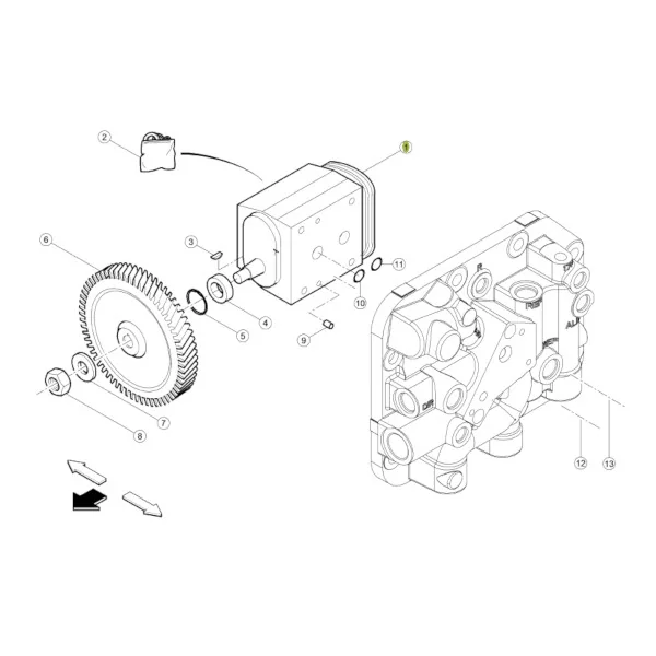 Claas - CL0011300060 - Hydraulikpumpe