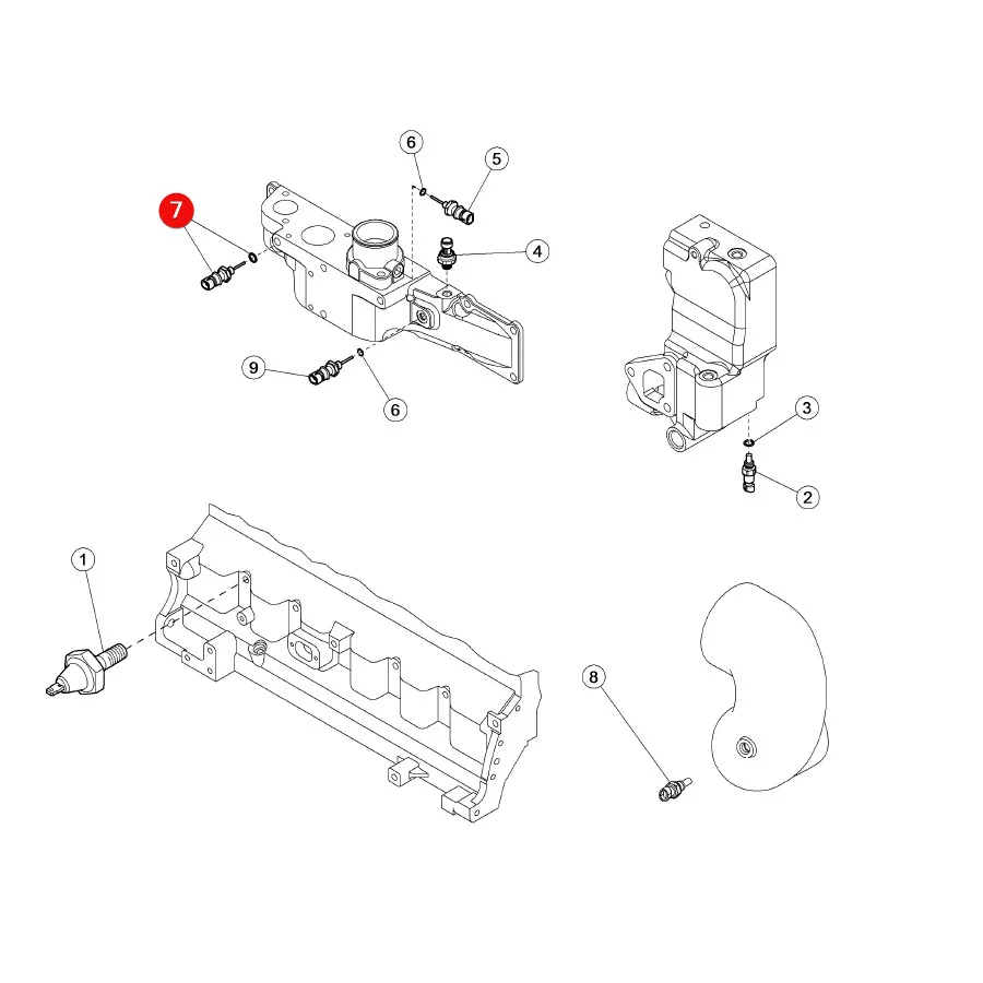 Claas - CL0011318300 - Motorsensor