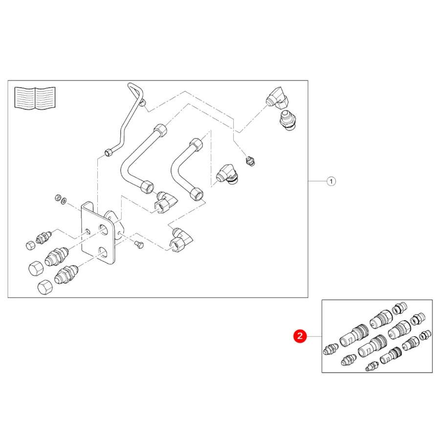 Claas - Cl0011350911 - Schnellkupplungssatz