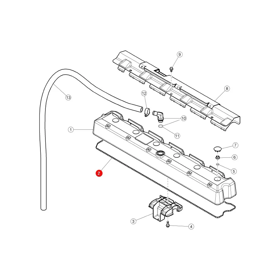 Claas - CL0011355510 - Ventildeckeldichtung