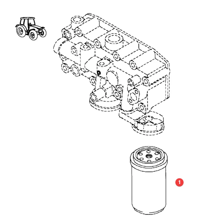 Claas - CL0013016410 - Kraftstofffilter