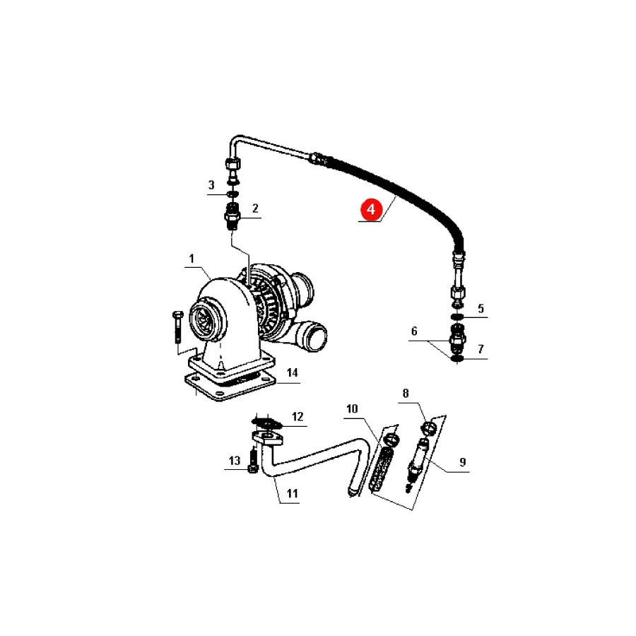 Claas - CL6005027171 - Hydraulikschlauch