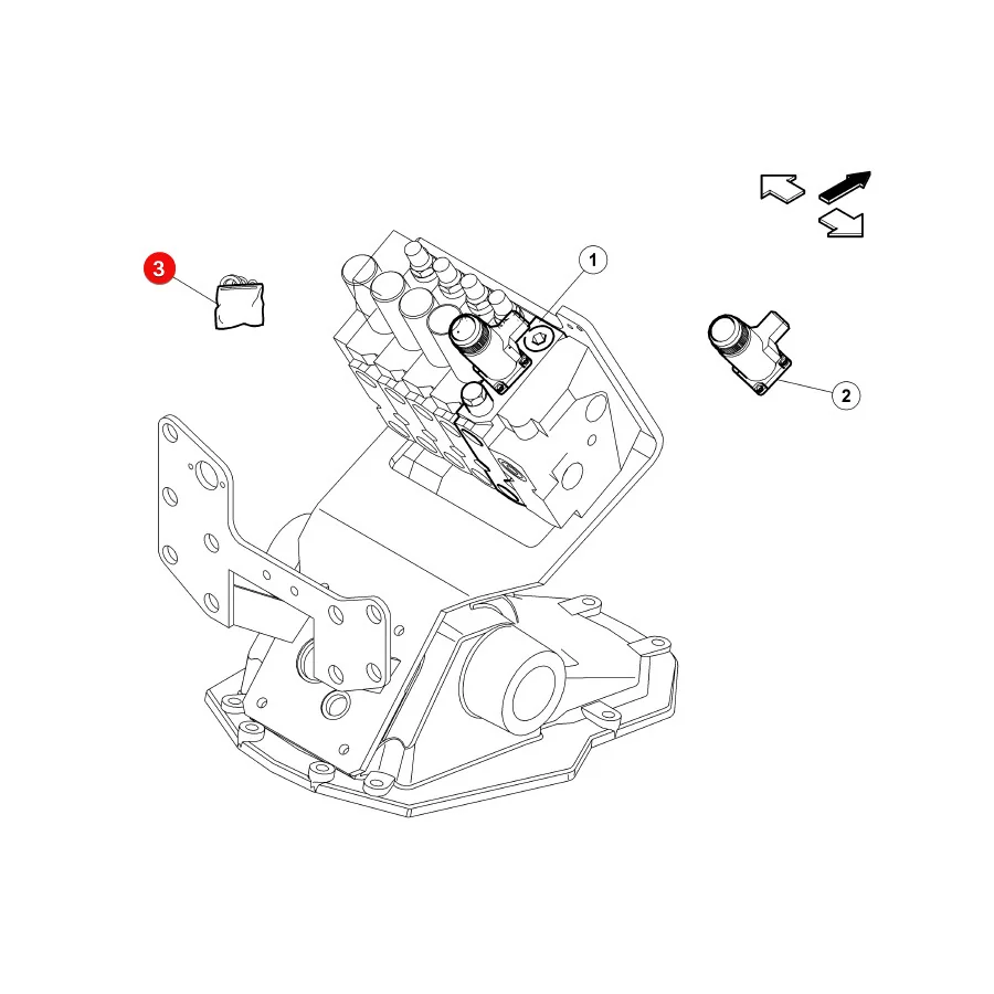 Claas - CL6005028094 - Dichtungssatz Heckzapfwelle