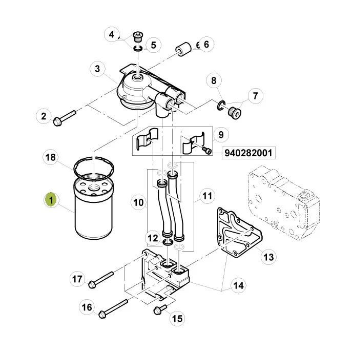 Claas - CL6005028743 - Motorölfilter