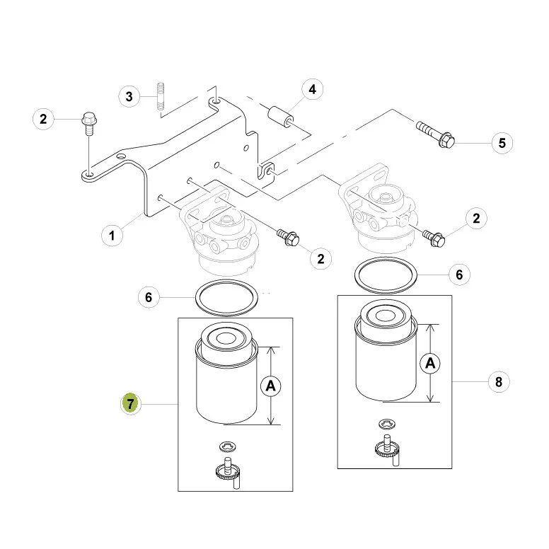 Claas - CL6005028977 - Kraftstofffilter