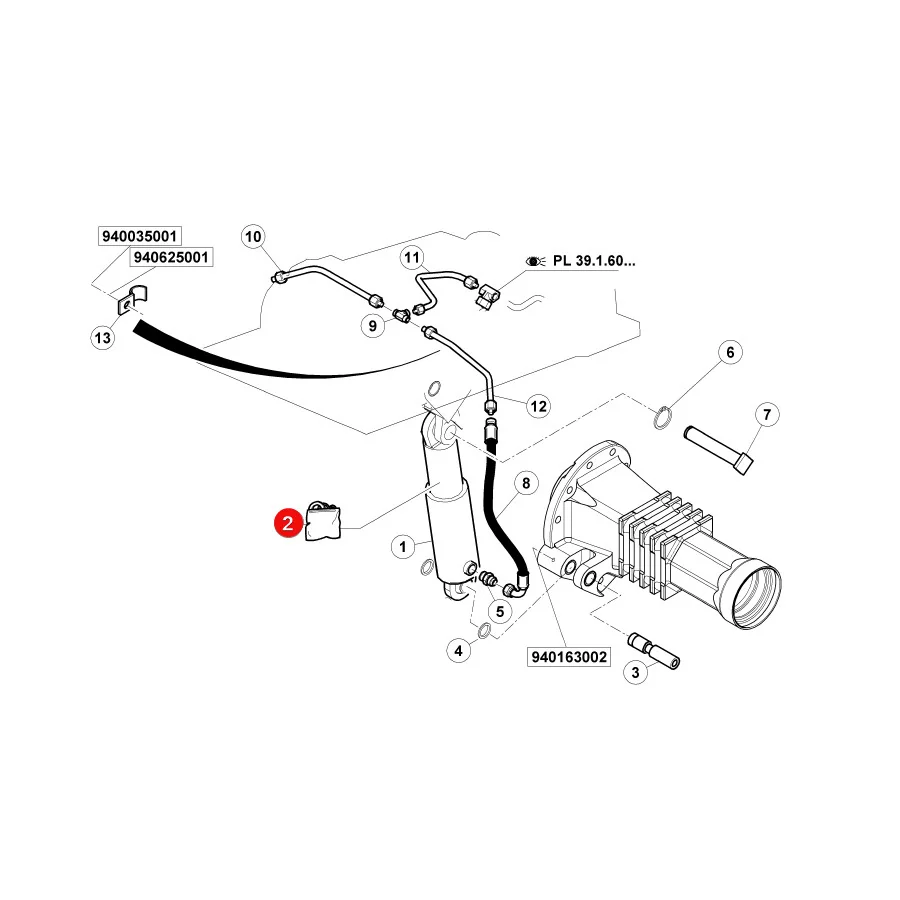 Claas - CL6005029270 - Dichtungssatz Hintere Zapfwelle