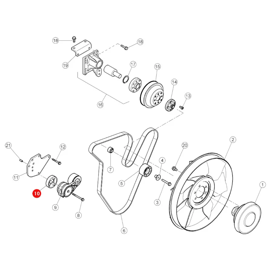 Claas - CL6005033247 - Halterung