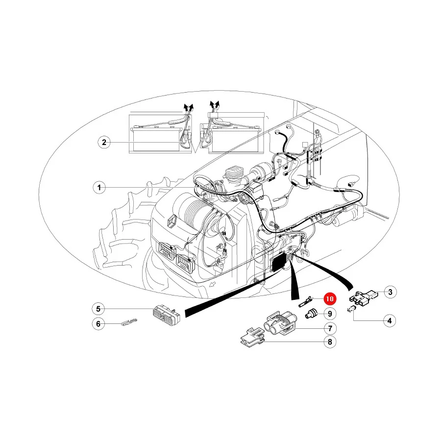 Claas - CL7700065919 - Anschlussklemme
