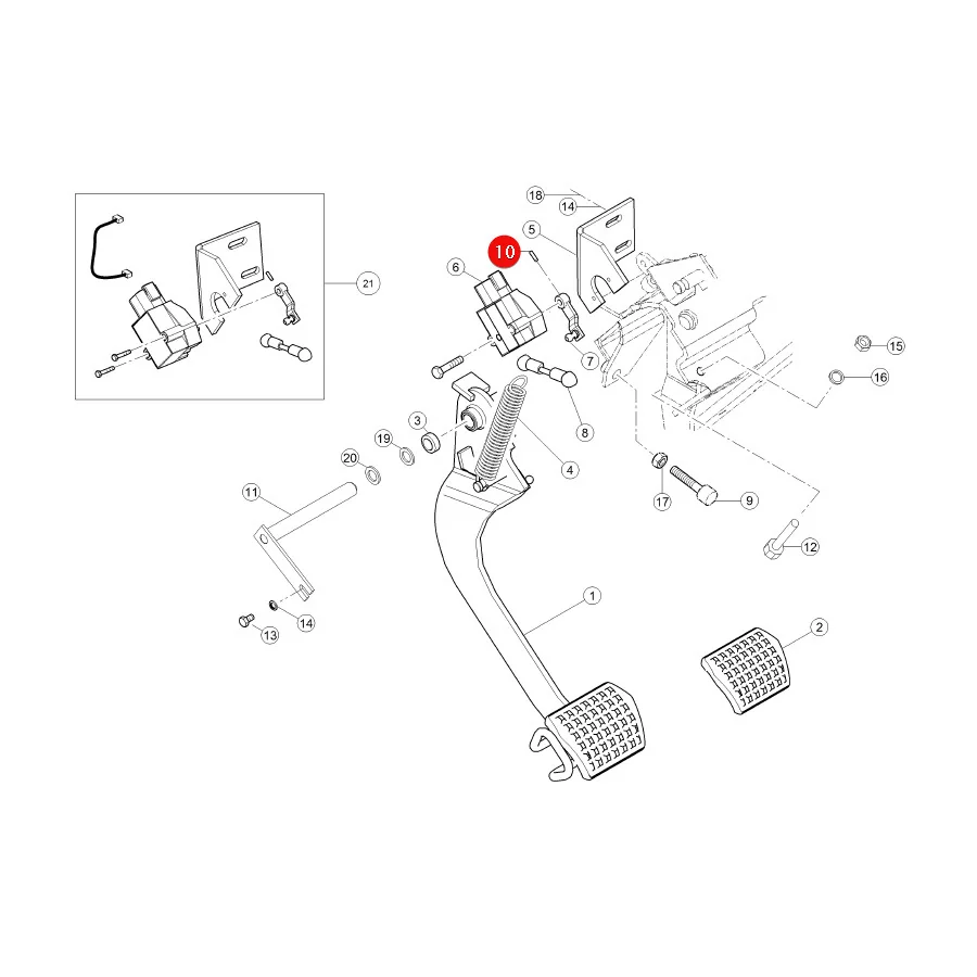 Claas - CL7700075604 - Stift 2x12