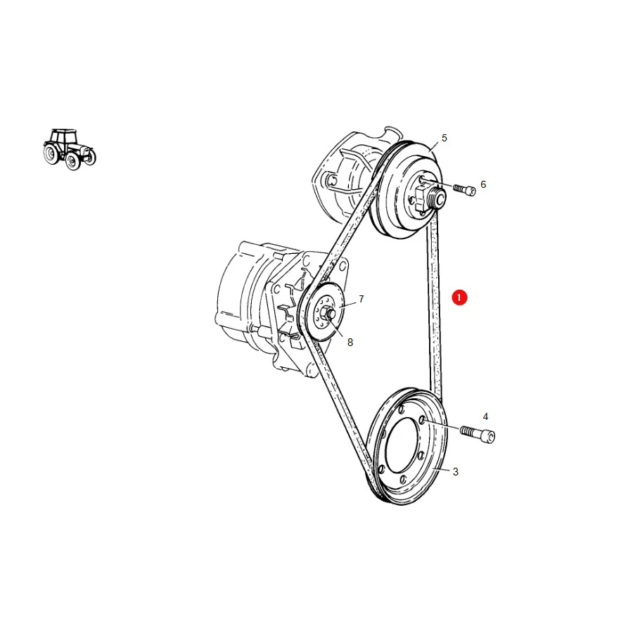 Continental - 10X1275 - Zahnriemen Fendt X696613901000