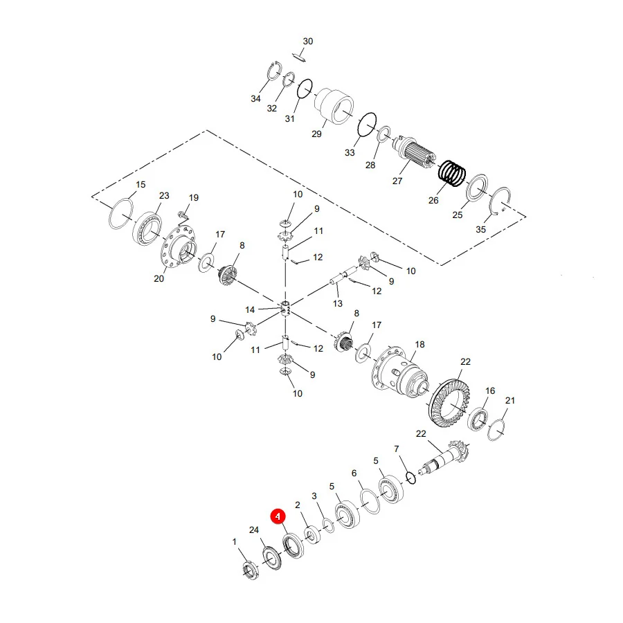 Corteco - 12017026B - Differentialgetriebe-Dichtring