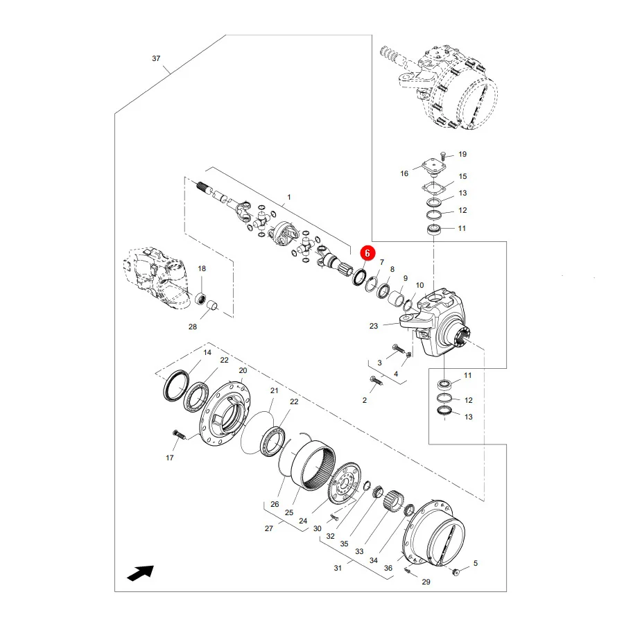 Corteco - CO12018598B - Nabreduktions-Dichtring