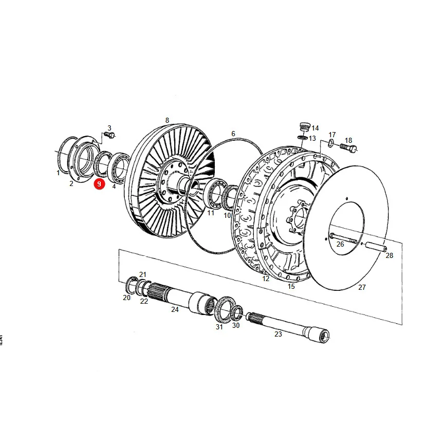 Corteco - CO12032022B - Turbolader-Dichtring Fendt X550132903000