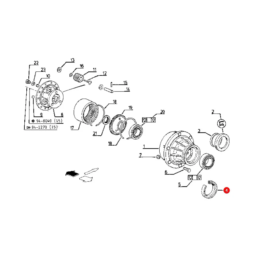 Corteco - CO19034447B - Simmerring 130x105x13 Claas 7700039131