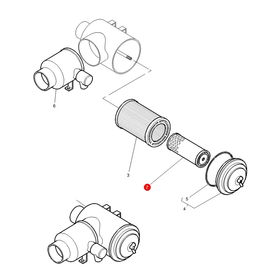 Donaldson - KRP525944 - Innenluftfilter