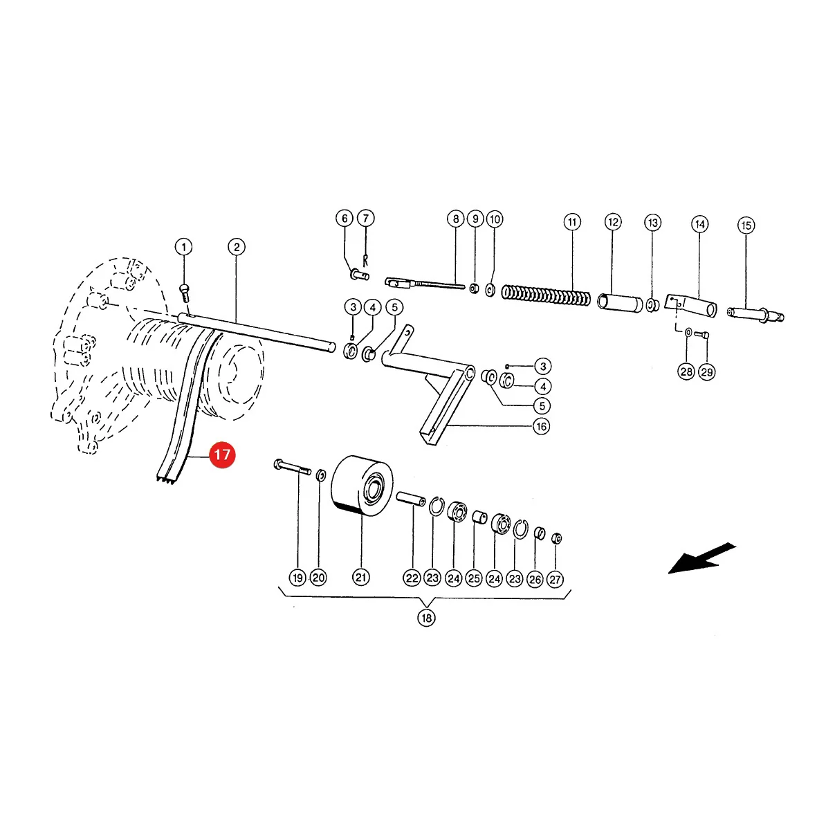 Gates - 0223179D - Antriebs-Keilriemen