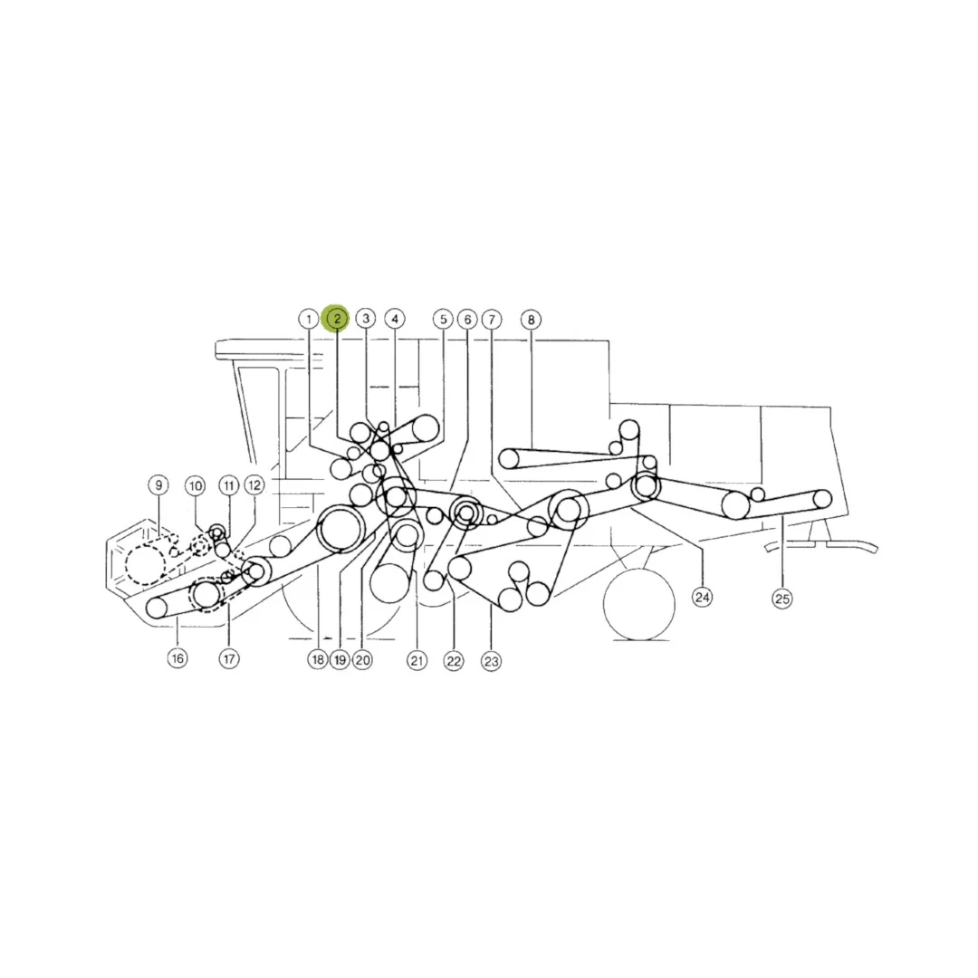 Gates - 101099 - Claas Keilriemen 767057.1