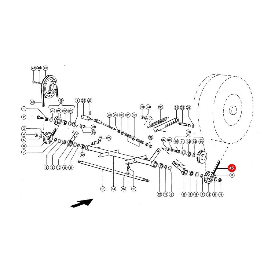 Gates - 1400216 - Keilriemen Claas