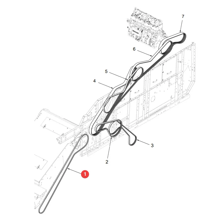 Gates - 1402373 - Keilriemen Claas 0002127590