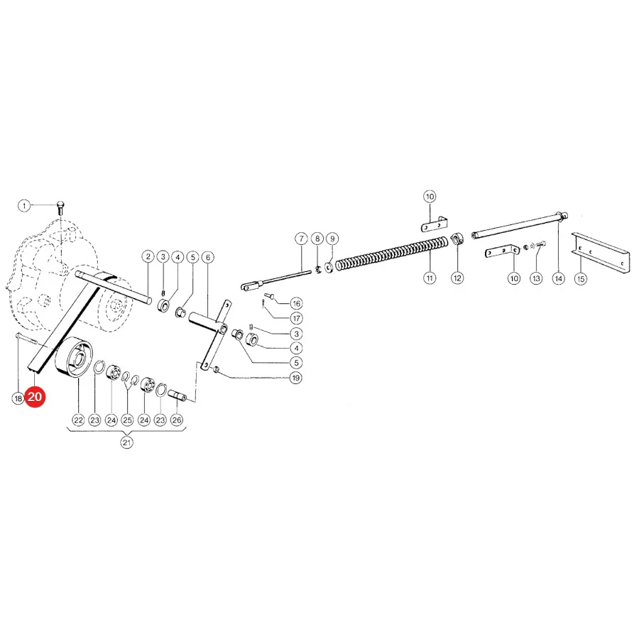 Gates - 1424162 - Antriebs-Keilriemen