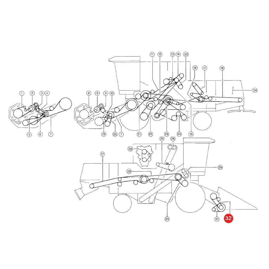 Gates - 1424212 - Antriebs-Keilriemen