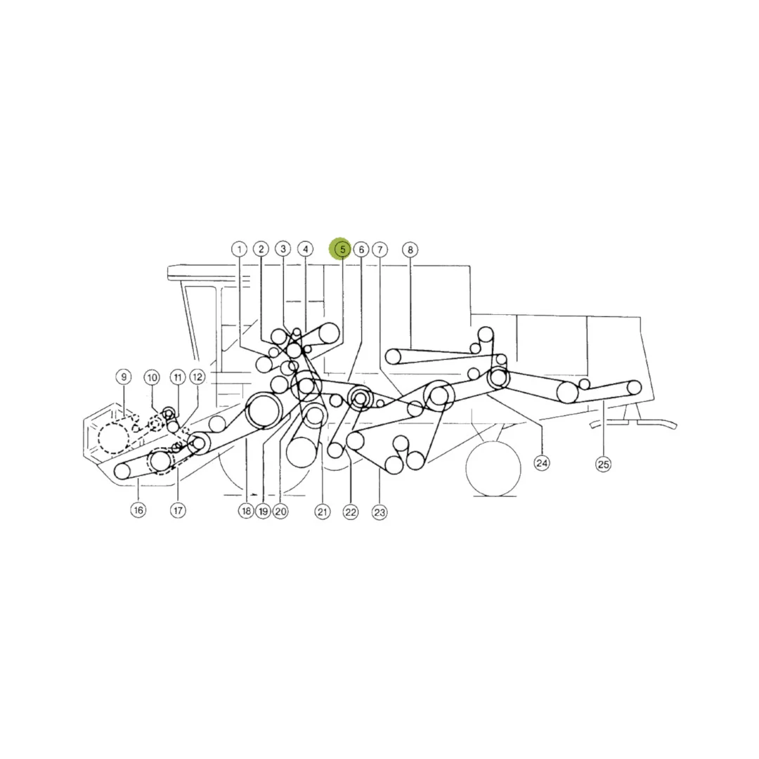 Gates - 1424227 - Verbund-Keilriemen Claas 670012.1