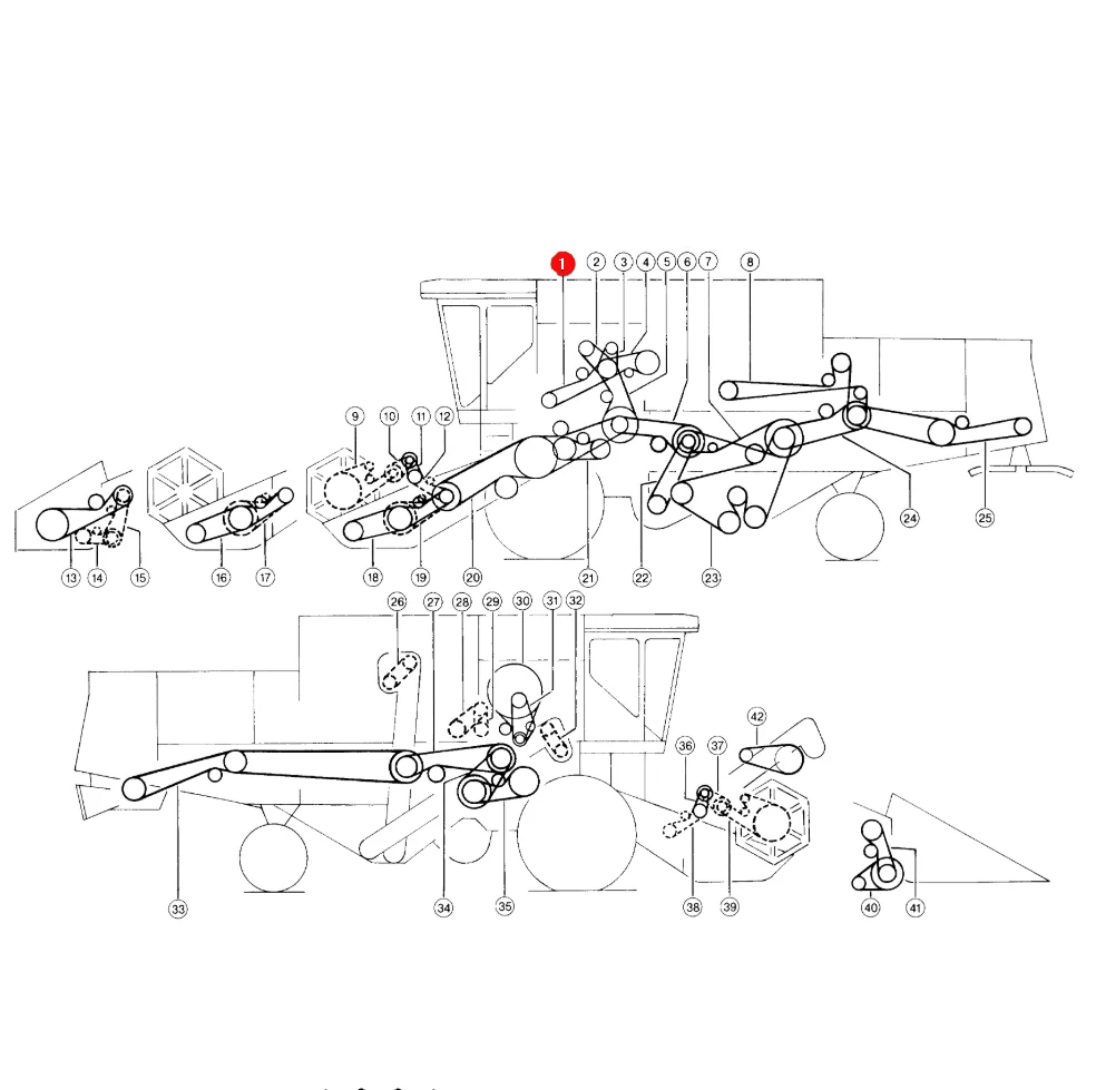 Gates - 1426236 - Claas Keilriemen 0006612391
