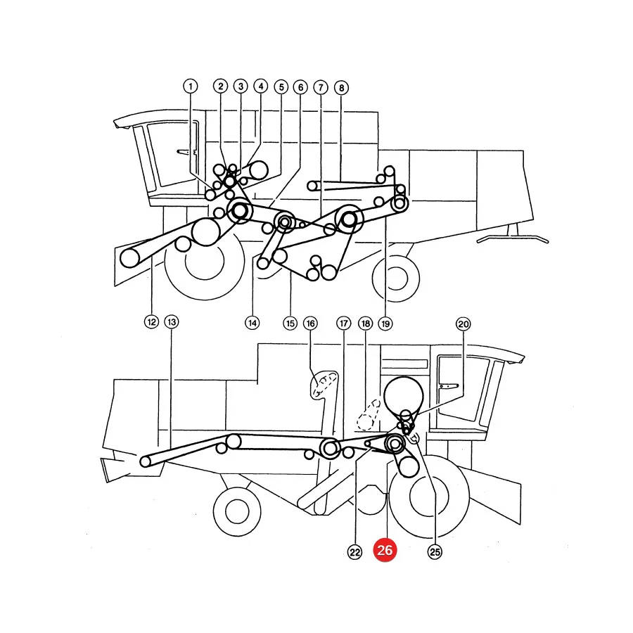 Gates - 1485268 - Motor-Keilriemen