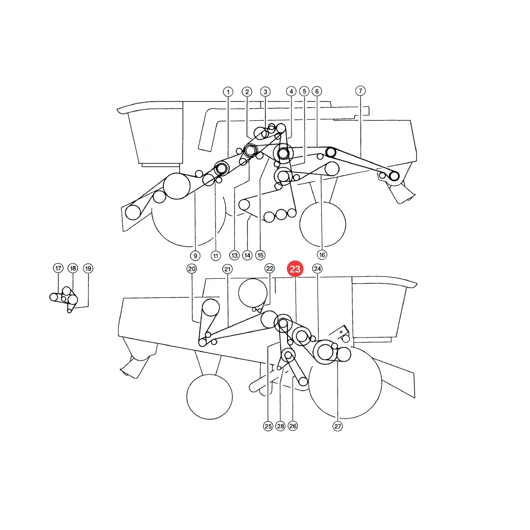 Gates - 1499369 - Claas Breitprofil-Keilriemen