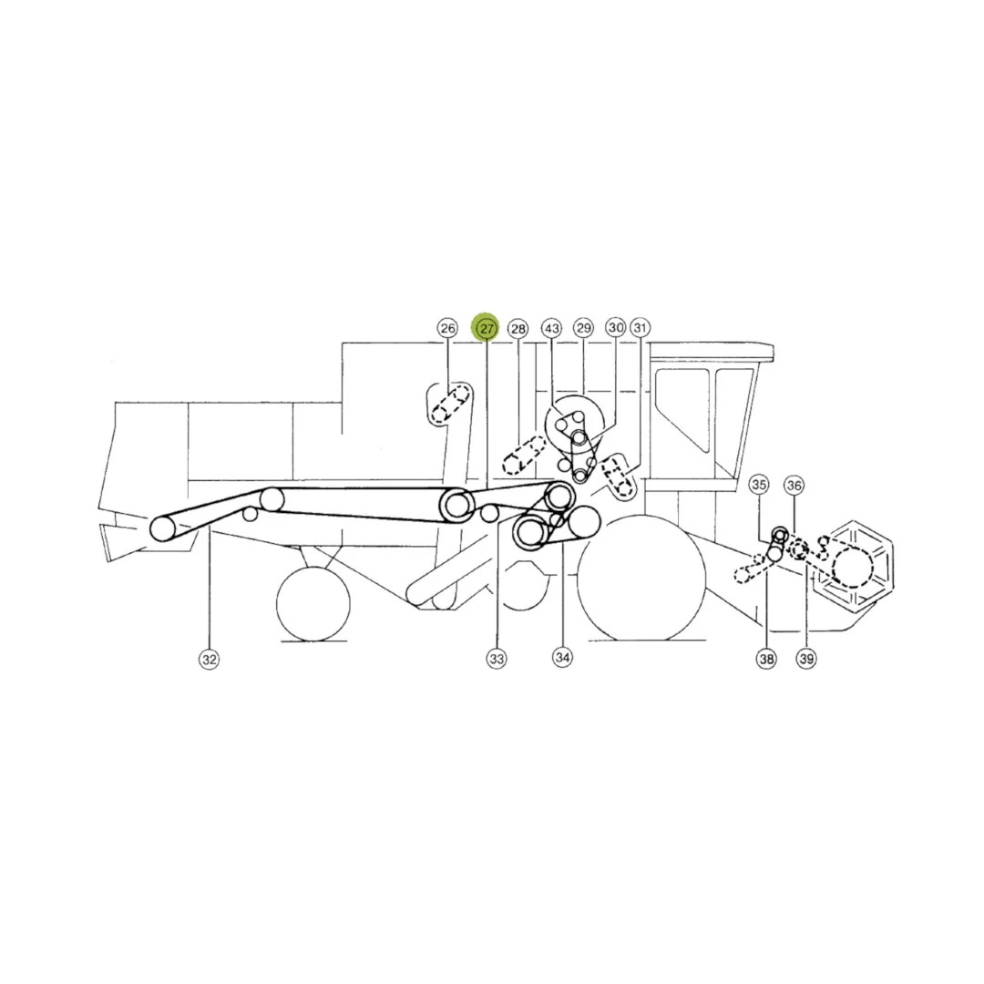 Gates - 202275 - Claas Classic Keilriemen