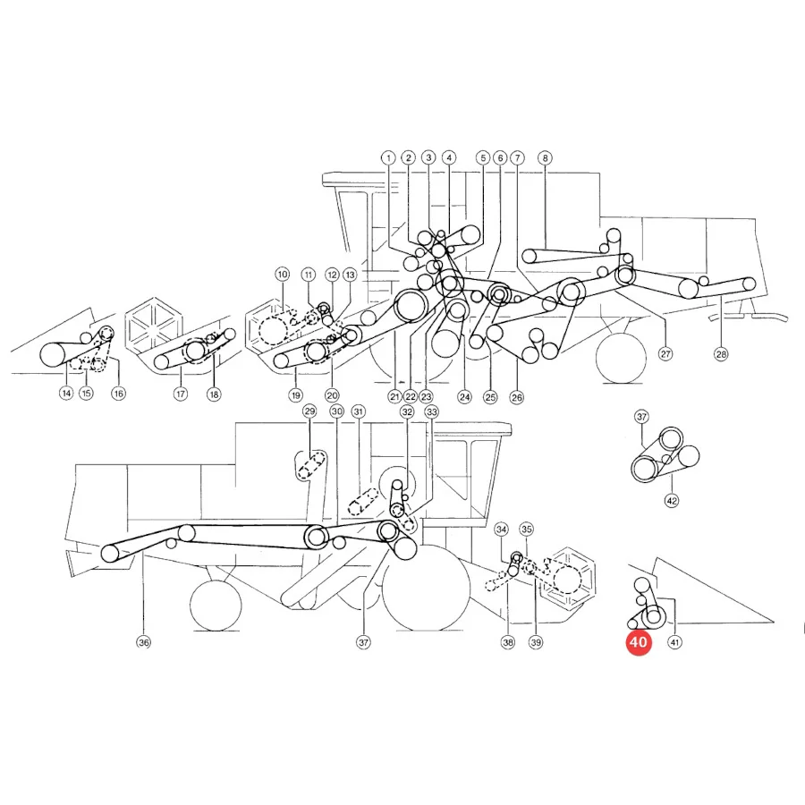 Gates - GA1499313 - Claas Zahnriemen