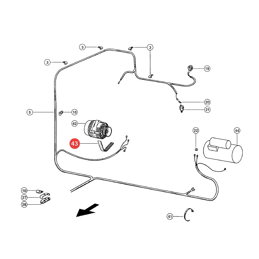 Gates - JA796998.26 - Claas Mehrrippenriemen 0007969980 0285314