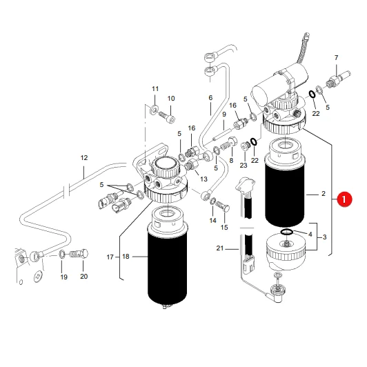 Granit - 38017524 - Förderpumpe Massey Ferguson V837073630