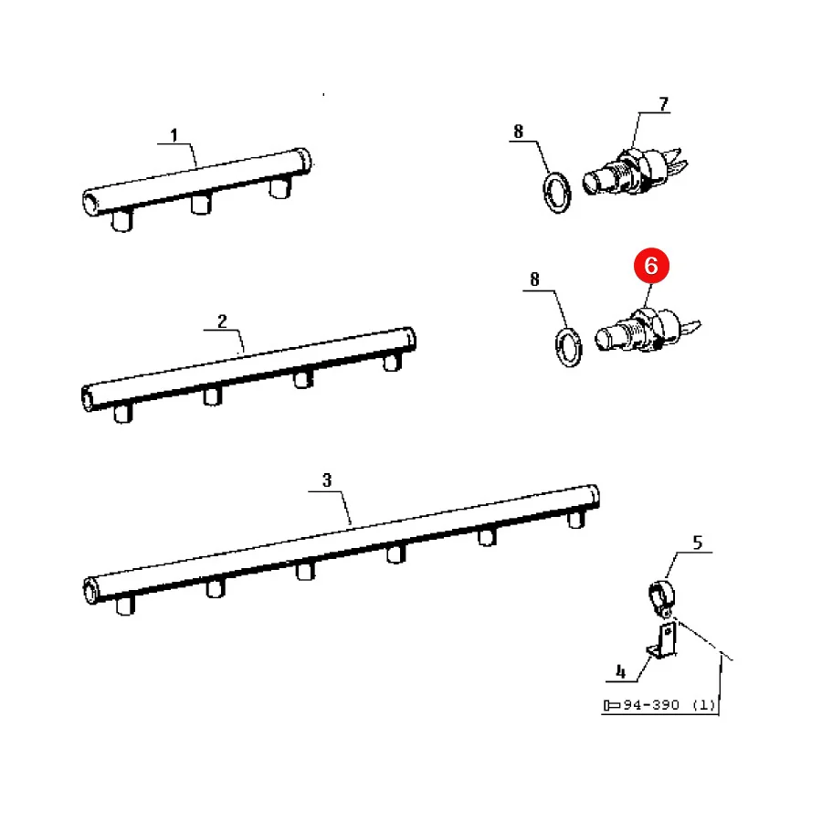 Granit - 60706000 - Temperatursensor Fendt